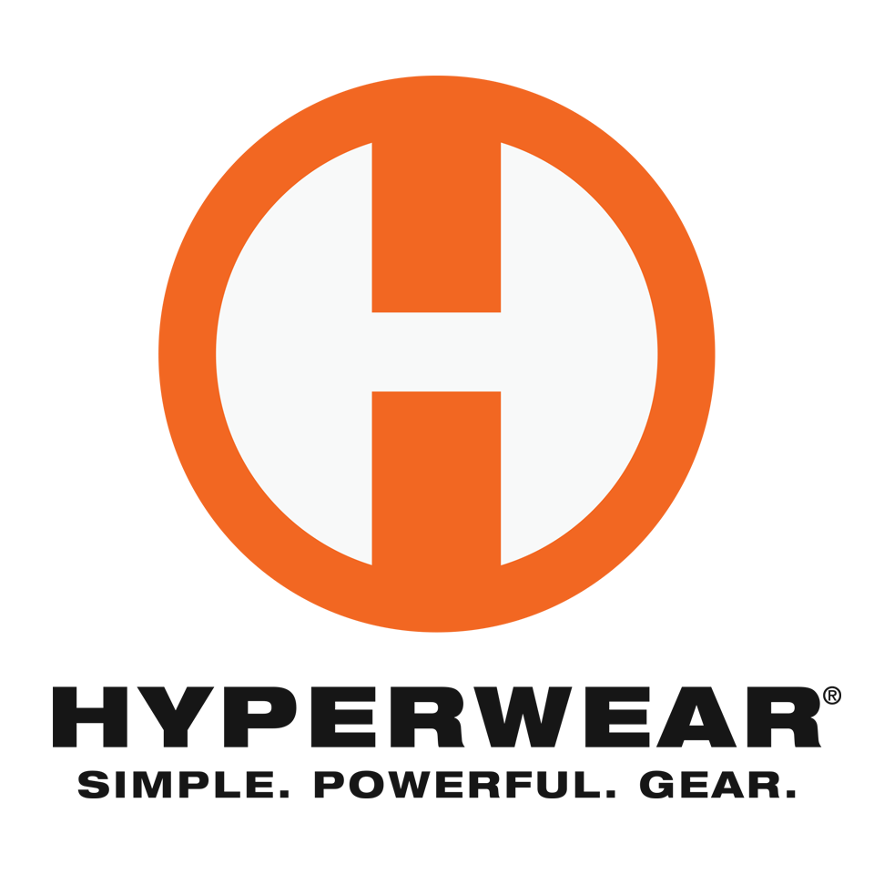 Hyperwear Simple Powerful Gear Logo